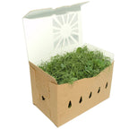 1.5 Tall Quart Kraft Produce Container | Reversible & Vented | Compostable & Recyclable