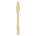 5.5" Two Pronged Wooden Fork | Compostable