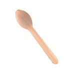 6" Wooden Cutlery Spoon | Home Compostable