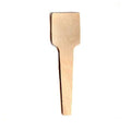 2.75" Wooden Tasting Spoon | Square End | Home Compostable