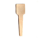 2.75" Wooden Tasting Spoon | Square End | Home Compostable